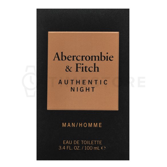 Abercrombie & Fitch Authentic Night Man Eau de Toilette da uomo 100 ml