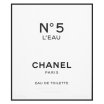 Chanel No.5 L'Eau - Refillable Eau de Toilette nőknek 3 x 20 ml