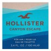 Hollister Canyon Escape toaletná voda pre mužov 100 ml