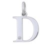 Pandantiv din argint cu diamant