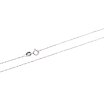 Silberne Kette, zartes Design