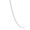Cadena de plata, diseño delicado