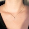 Collar de plata con colgante