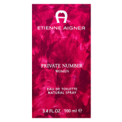 Aigner Private Number Toaletna voda za ženske 100 ml