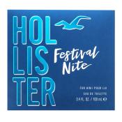 Hollister Festival Nite for Him toaletná voda pre mužov 100 ml