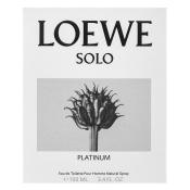 Loewe Solo Loewe Platinum toaletná voda pre mužov 100 ml