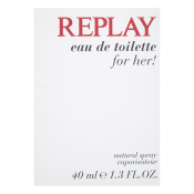Replay For Her toaletná voda pre ženy 40 ml