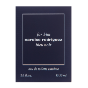 Narciso Rodriguez For Him Bleu Noir Extreme Eau de Toilette para hombre 50 ml