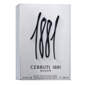 Cerruti 1881 Silver toaletná voda pre mužov 100 ml