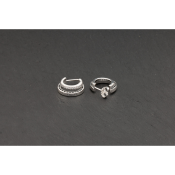 Náušnice Pandora Signature