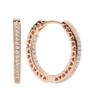 Náušnice Pandora Signature