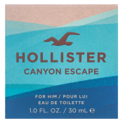 Hollister Canyon Escape Eau de Toilette férfiaknak 30 ml