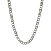 Lánc sebészeti acélból klasszikus zárral