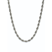 Lanac od tordiranog uzorka od kirurškog čelika s kopčom na karabiner