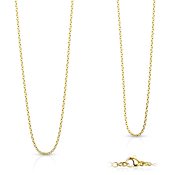 Retiazka z chirurgickej ocele, jemný dizajn, karabínkové zapínanie