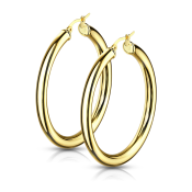 Kulaté náušnice z chirurgické oceli 316L