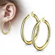 Kulaté náušnice z chirurgické oceli 316L