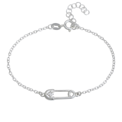 Strieborný náramok