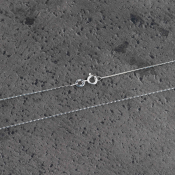 Strieborná retiazka, jemný dizajn