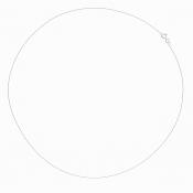 Srebrni lančić, nježan dizajn