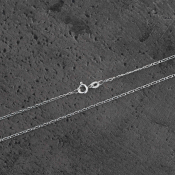 Strieborná retiazka, jemný dizajn