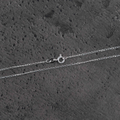 Strieborná retiazka, jemný dizajn