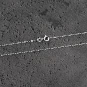 Strieborná retiazka, jemný dizajn