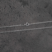 Stříbrný řetízek, jemný design