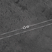 Strieborná retiazka, jemný dizajn