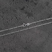 Stříbrný řetízek, jemný design