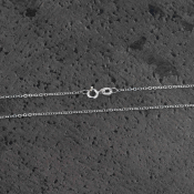 Srebrna verižica, nežen dizajn