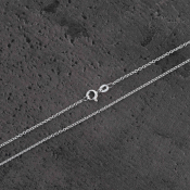 Srebrni lančić, nježan dizajn