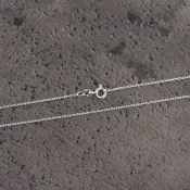 Stříbrný řetízek, jemný design