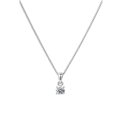 Stříbrný náhrdelník s přívěskem