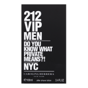 Carolina Herrera 212 VIP Men voda po holení pre mužov 100 ml