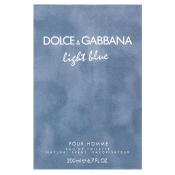 Dolce & Gabbana Light Blue Pour Homme toaletní voda pro muže 200 ml