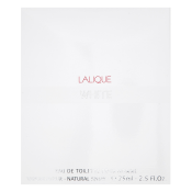 Lalique White toaletná voda pre mužov 75 ml