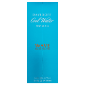 Davidoff Cool Water Woman Wave toaletná voda pre ženy 100 ml