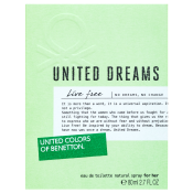 Benetton United Dreams Live Free toaletná voda pre ženy 80 ml