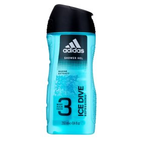 Adidas Ice Dive gel za prhanje za moške 250 ml