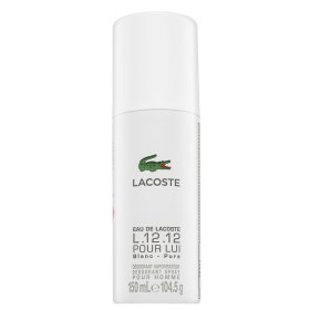 Lacoste Eau de Lacoste L.12.12. Blanc deodorant s rozprašovačom pre mužov 150 ml