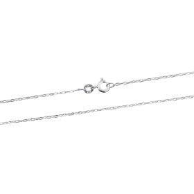 Cadena de plata, diseño delicado