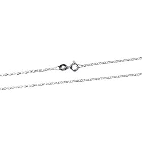 Cadena de plata, diseño delicado