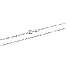Cadena de plata, diseño delicado