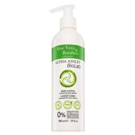 Alyssa Ashley Biolab Aloe Vera & Bamboo lozione per il corpo unisex 300 ml