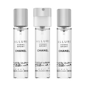 Chanel Allure Homme Sport - Refill toaletna voda za muškarce 3 x 20 ml