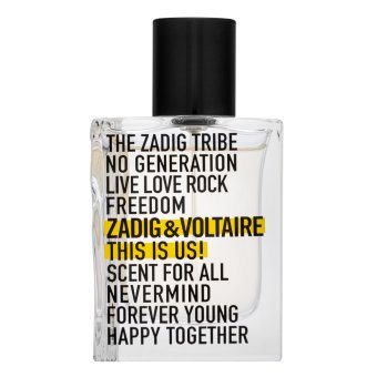 Zadig & Voltaire This is Us! Toaletna voda unisex 30 ml