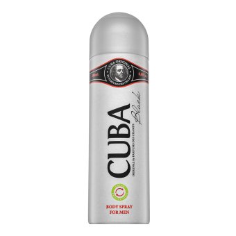 Cuba Black Spray corporal para hombre 200 ml