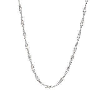 Cadena de plata, diseño delicado