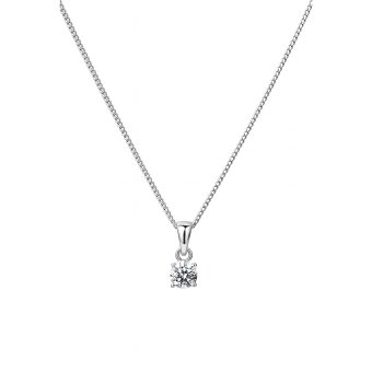 Collar de plata con colgante